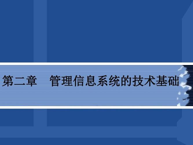 第2章管理信息系统的技术基础ppt